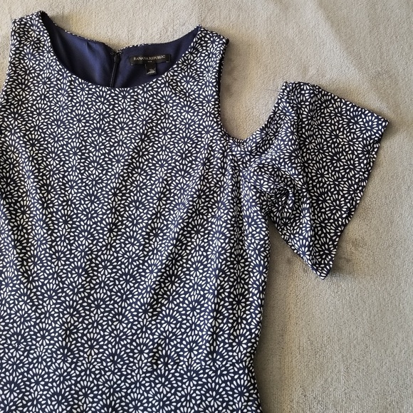 Banana Republic Cold Shoulder Dress - Picture 1 of 5